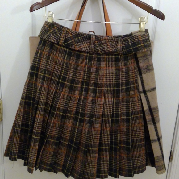 SOLD on Eb Tory Burch Lula Plain A-Line Skirt - Picture 2 of 5